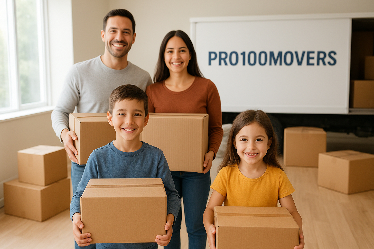 Best Moving Tips for Families Relocating to Alexandria VA | Pro100Movers